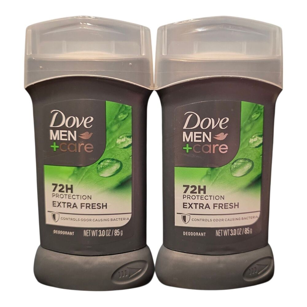 2 Pack Dove Men+Care Extra Fresh Deodorant Stick with 72-Hour Protection